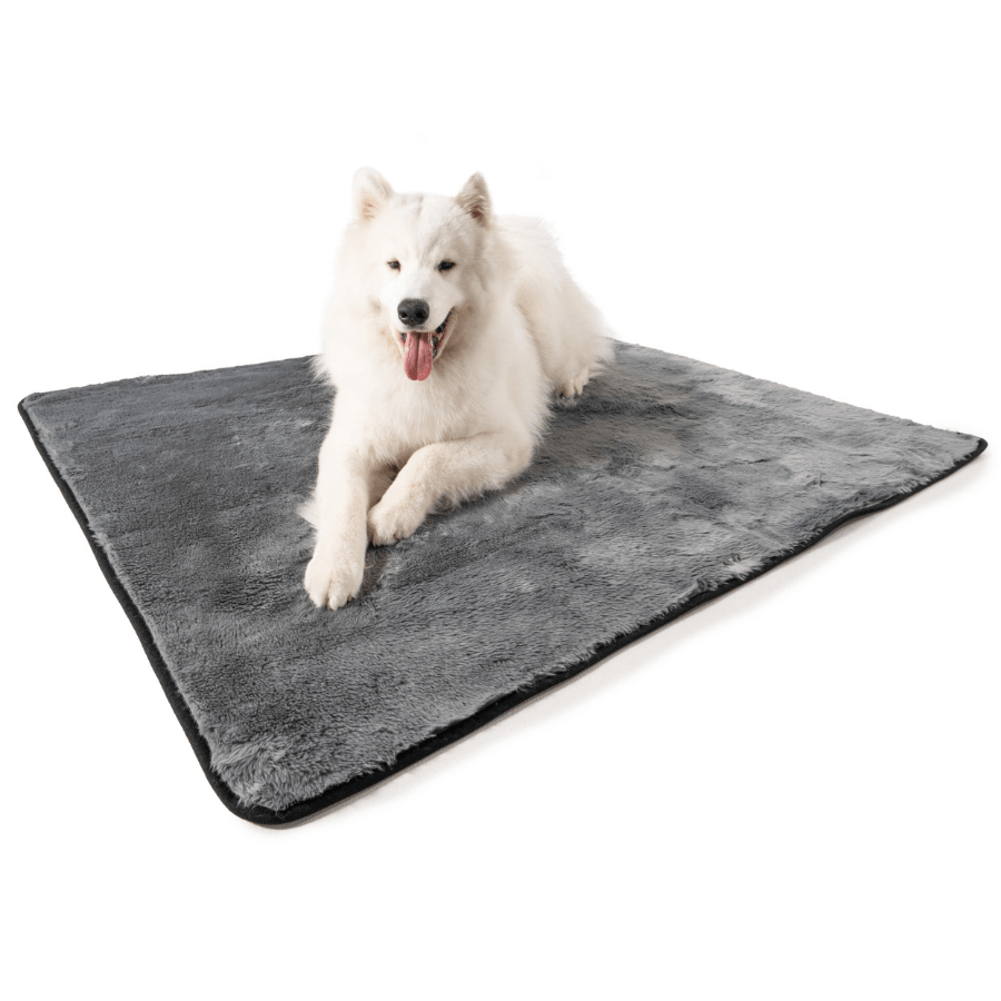 PupProtector™ Summer Short Fur Waterproof Throw Blanket - Charcoal Grey image 4