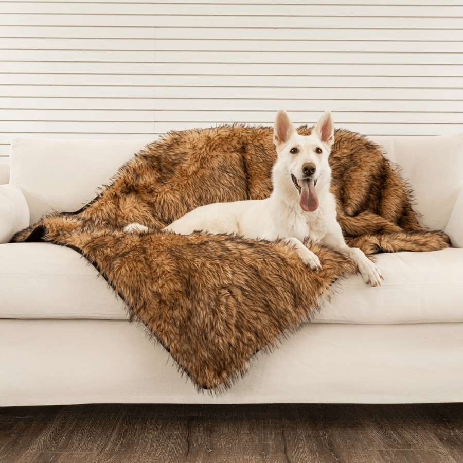PupProtector™ Waterproof Throw Blanket - Sable Tan image 2