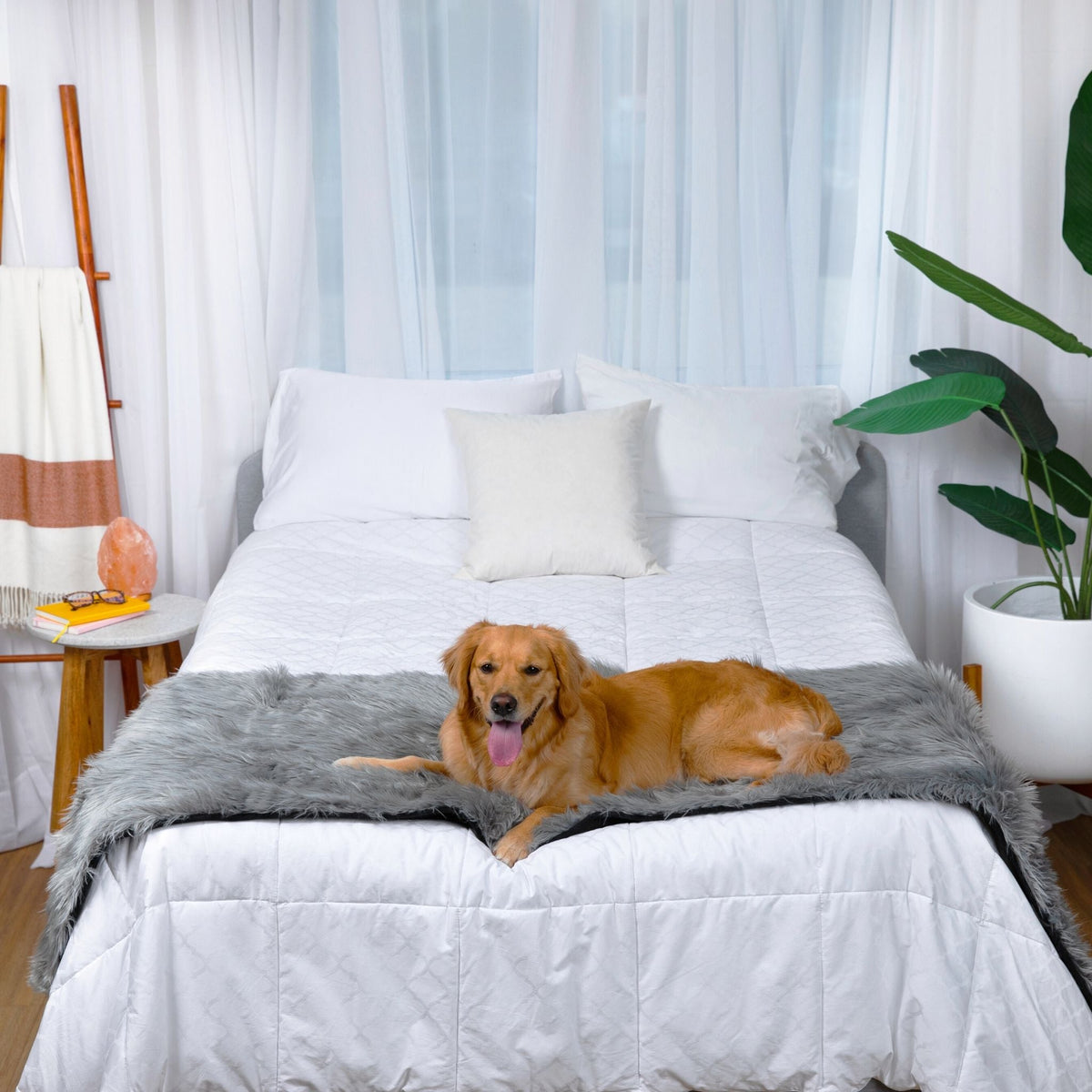 PupProtector™ Waterproof Bed Runner - Charcoal Grey image 2