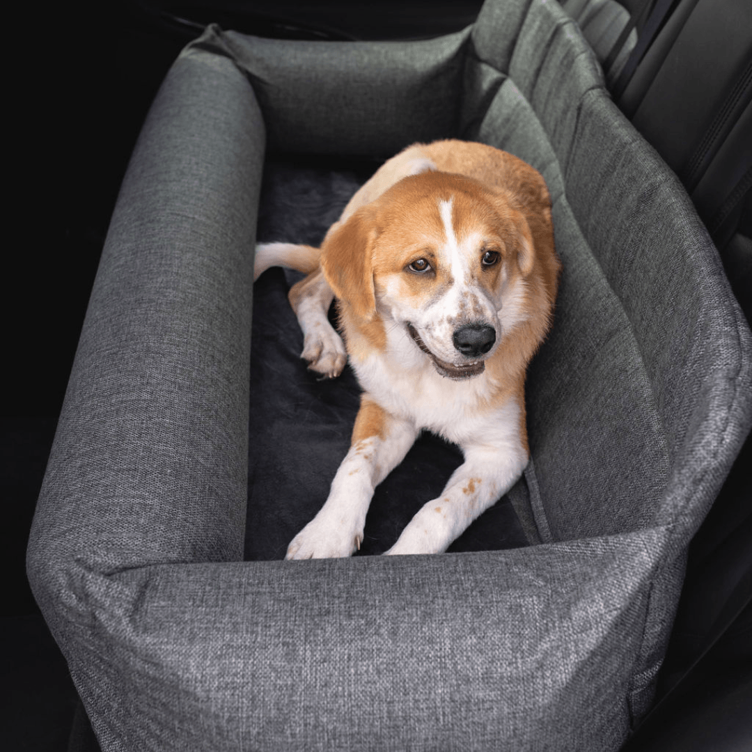 PupProtector™ Performance Tweed Memory Foam Dog Car Bed image 2