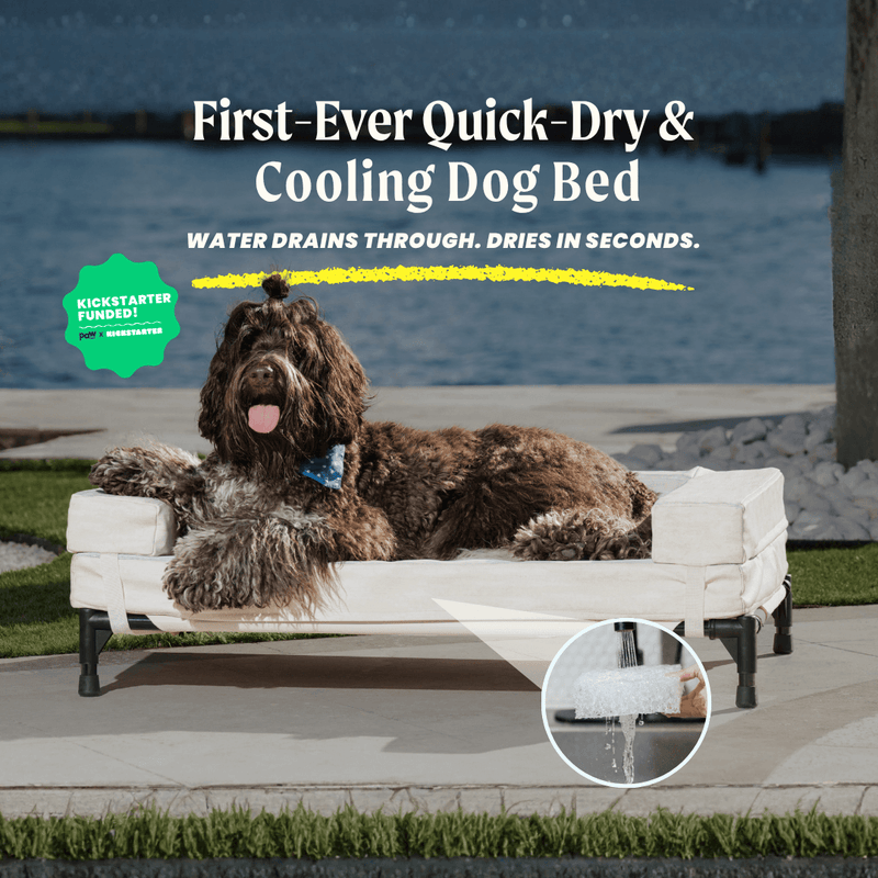 AirX Foam™ Outdoor Dog Bed - Waterproof & Cooling (Bolster Sold Separately) product image