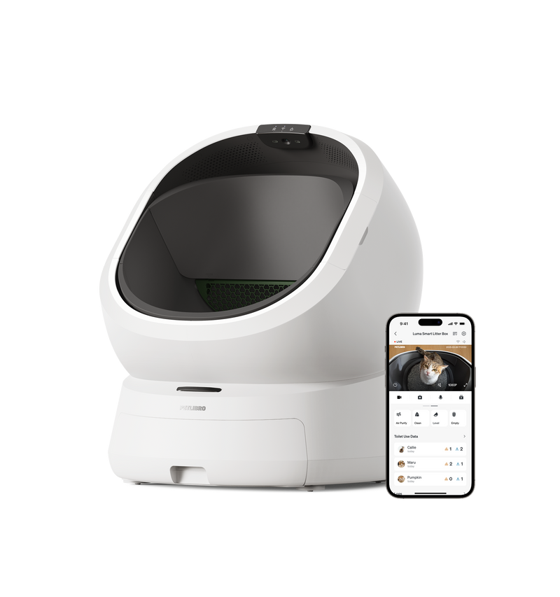 Luma Smart Litter Box with Fountain product image