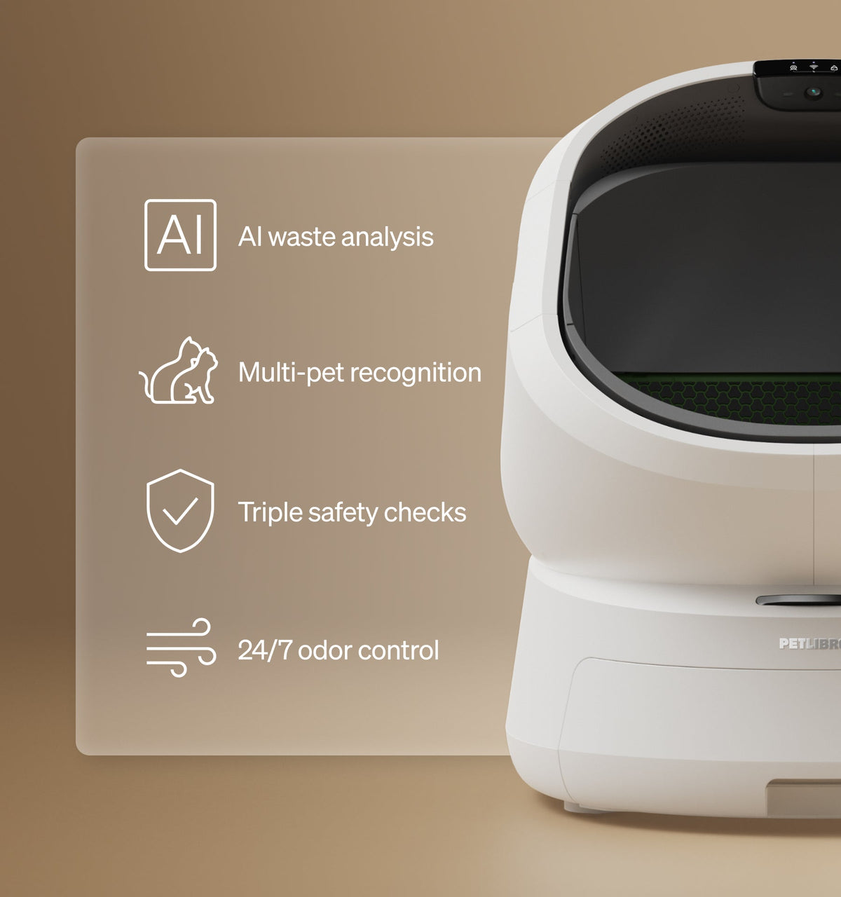 Luma Smart Litter Box for pet image 3