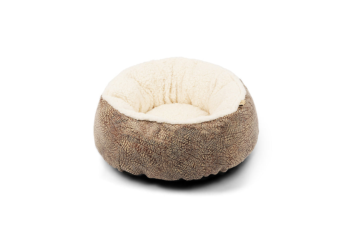 Feline Frenzy Donut Cuddler Bed image 4