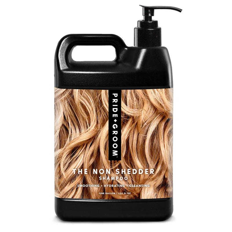 Pride + Groom THE NON SHEDDER Dog Shampoo — Hydrating, Detangling, Hypoallergenic Formula image 3