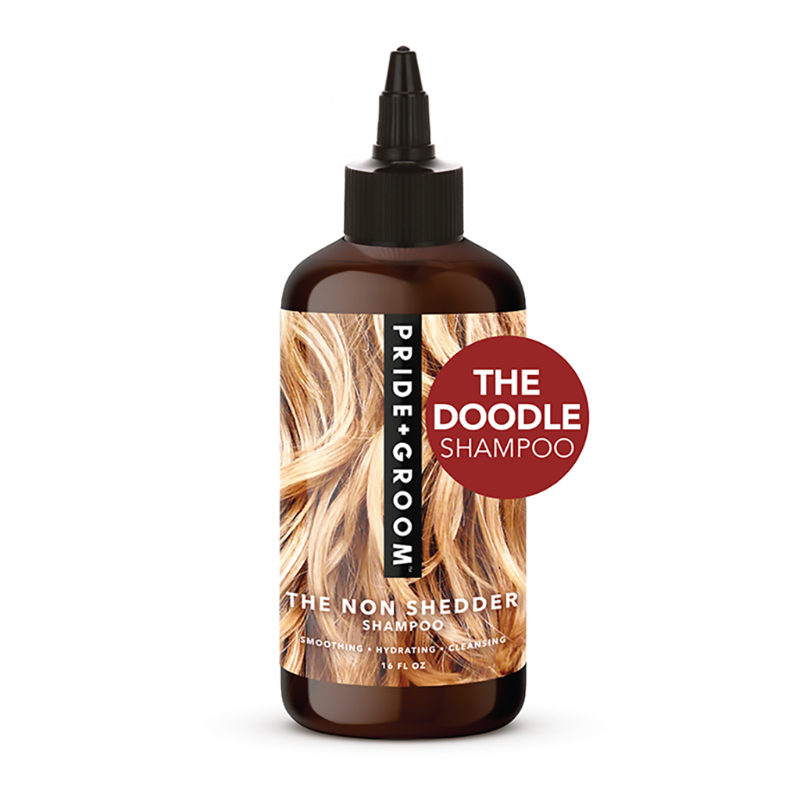 Pride + Groom THE NON SHEDDER Dog Shampoo — Hydrating, Detangling, Hypoallergenic Formula product image