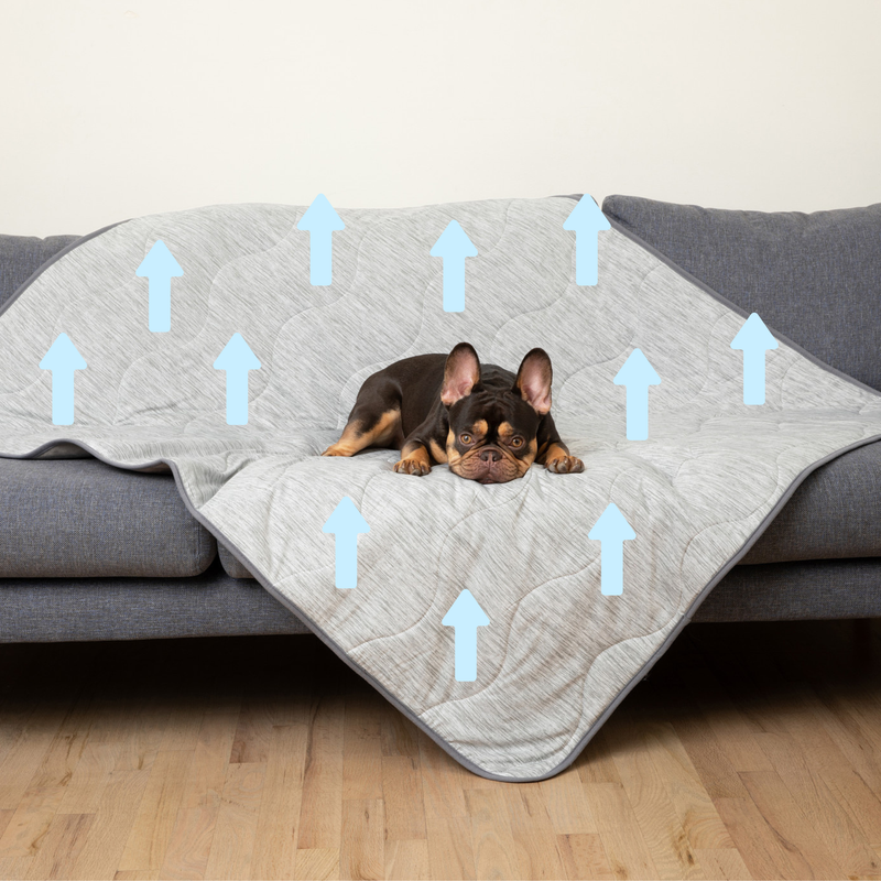 PupChill™ Cooling Waterproof Blanket - Arctic Grey product image