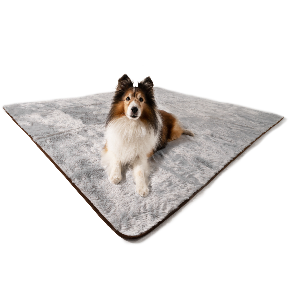PupProtector™ Summer Short Fur Waterproof Throw Blanket - Grey image 3
