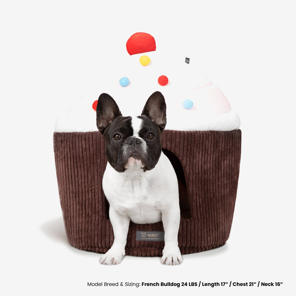 Chocolate Cupcake Dog & Cat Fun Bed Prive Collection image 4