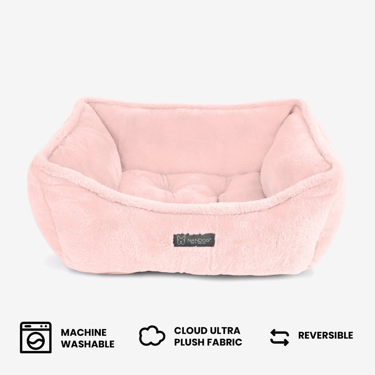 The Super Cloud Bed in Blush Pink image 4