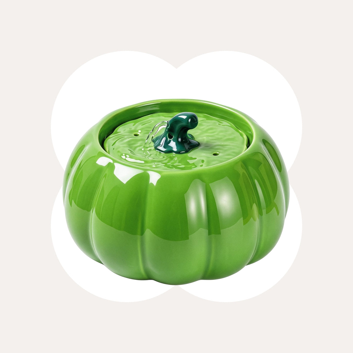 44oz Pumpkin Patch Cat Water Fountain image 2