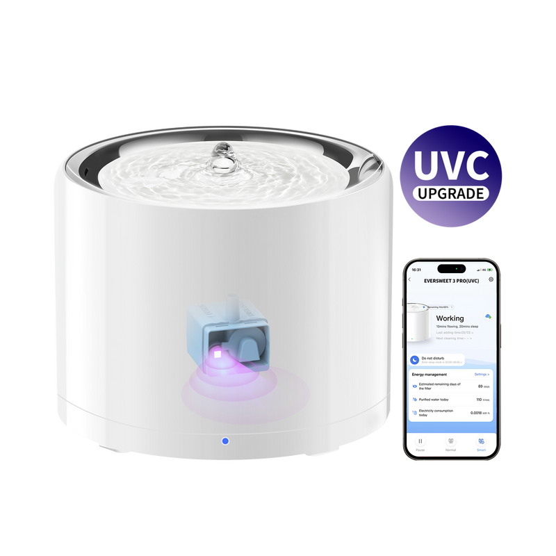 EverSweet 3 Pro (UVC) Pet Water Fountain product image