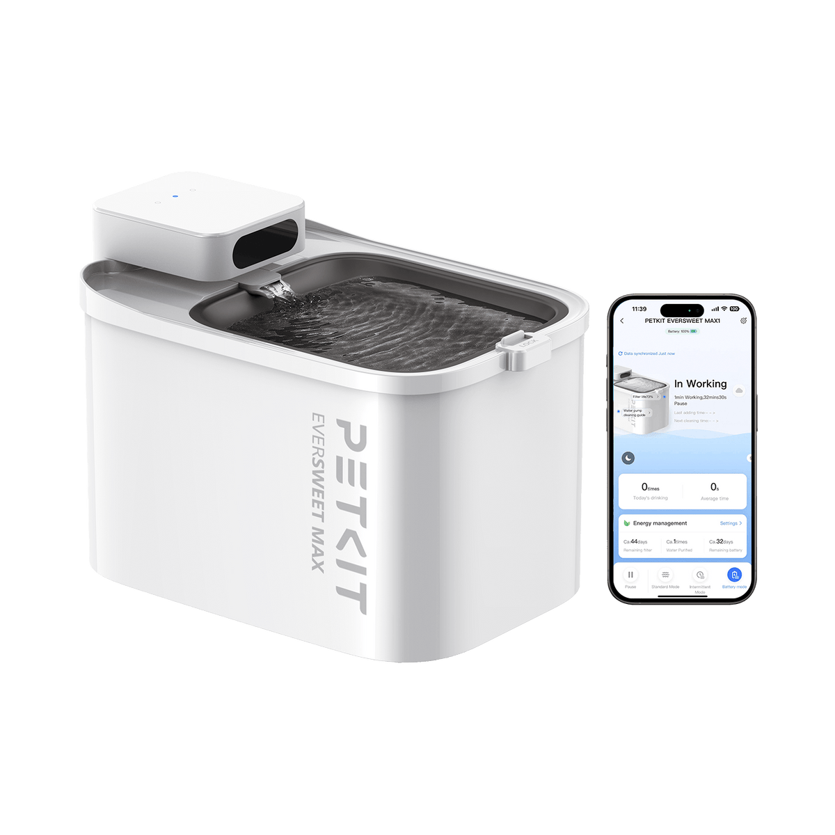 EverSweet Max (Cordless) Pet Water Fountain product image