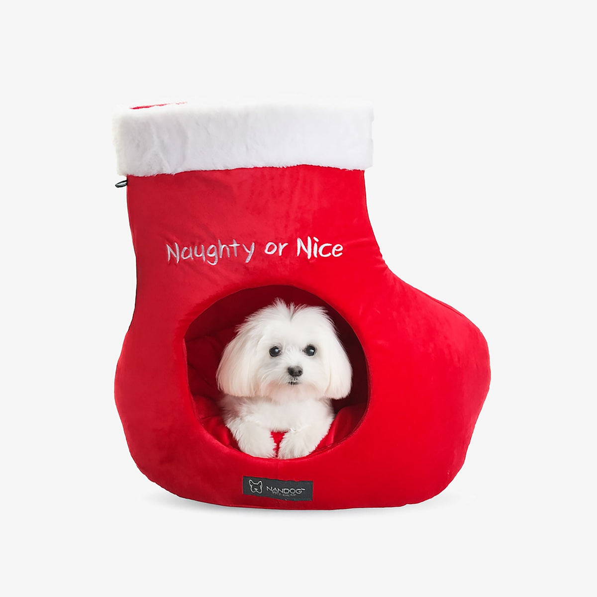 Naughty or Nice Christmas Stocking Bed image 2