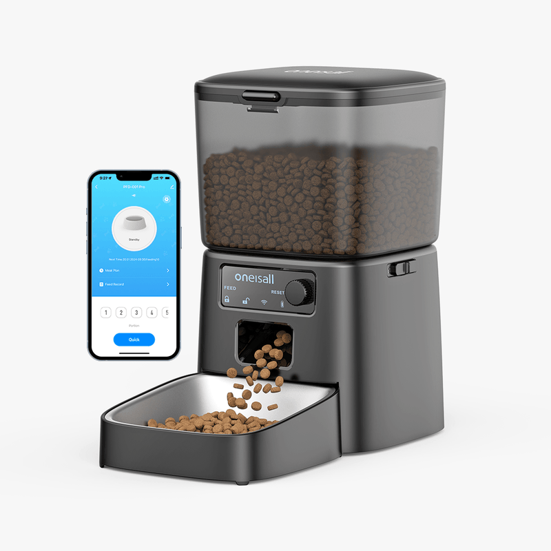 Oneisall 3.5L Automatic Cat Feeder with APP Control & 2.4G Wi-Fi product image