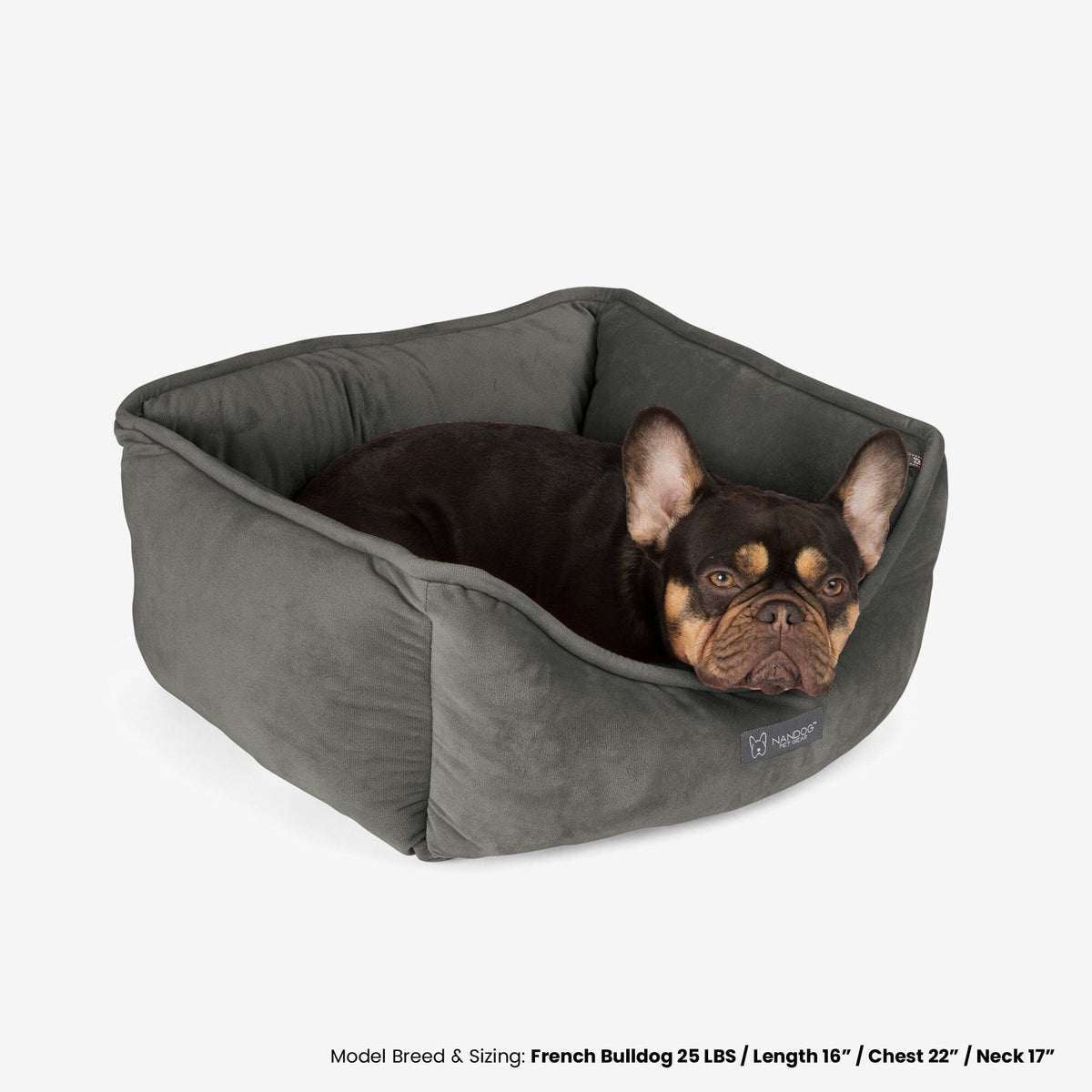 Signature Bed in Charcoal Gray image 3