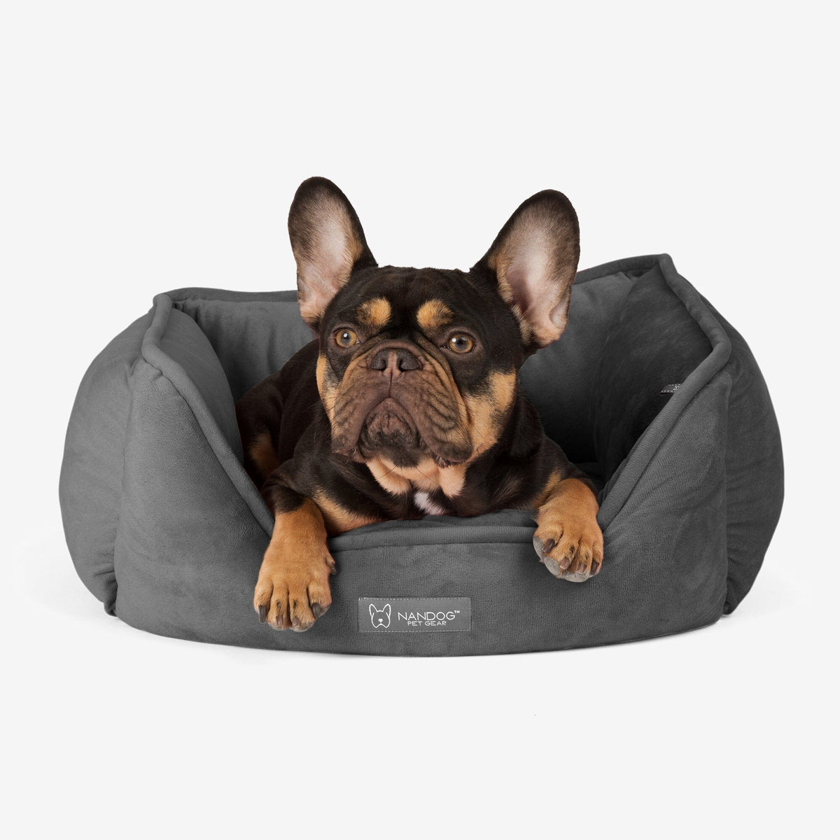 Signature Bed in Charcoal Gray product image