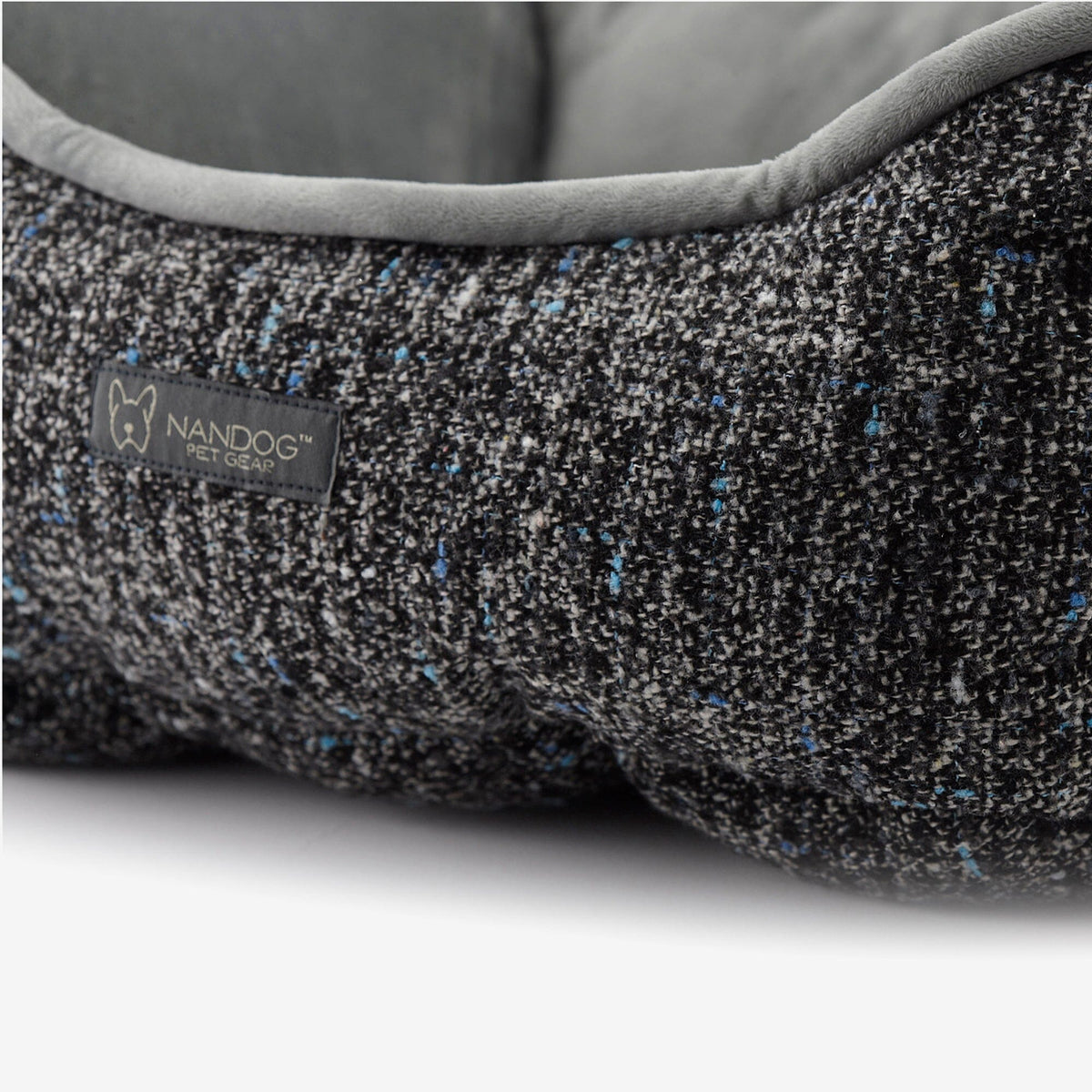 Signature Bed in Two-Tone Gray image 3