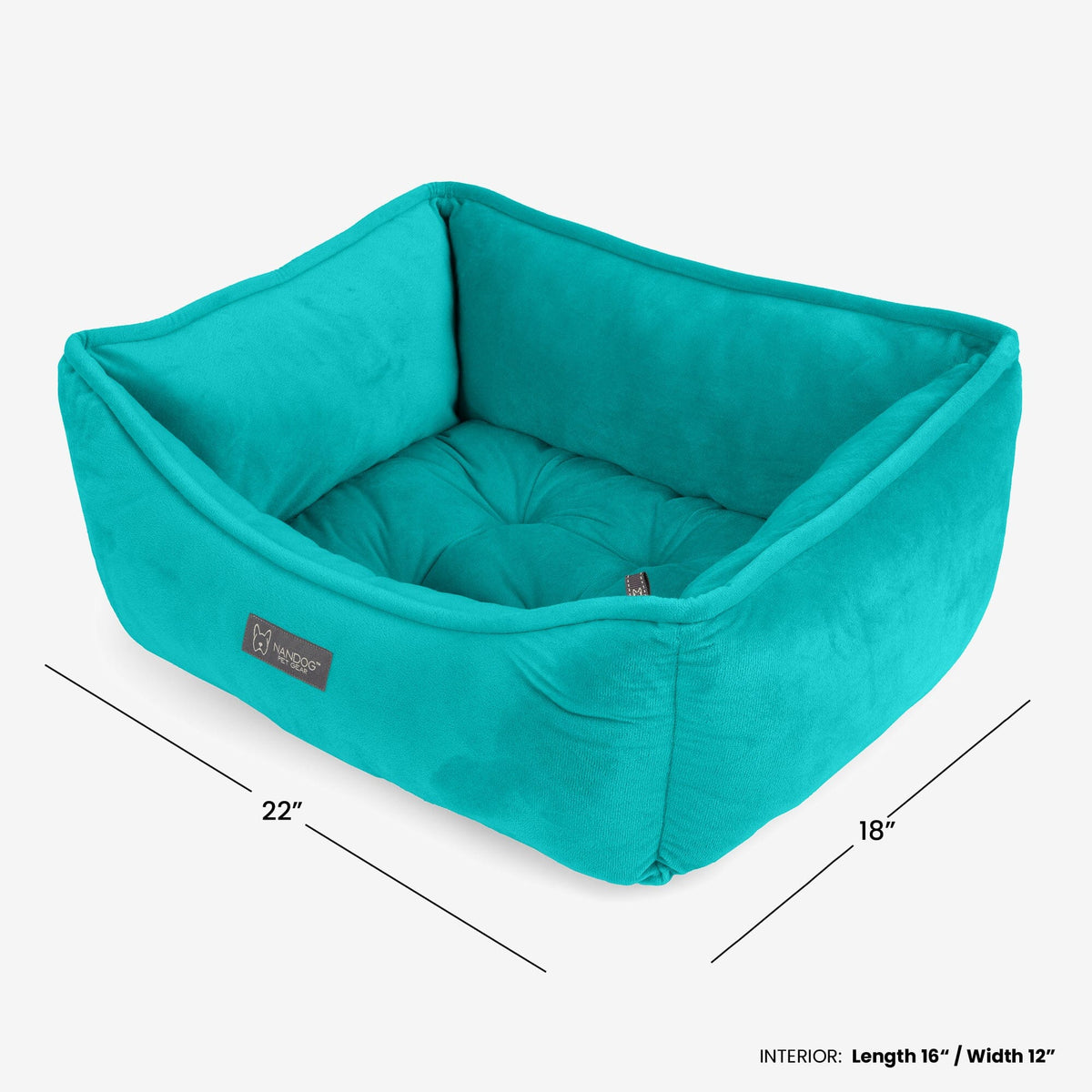 Signature Bed in Aqua image 5