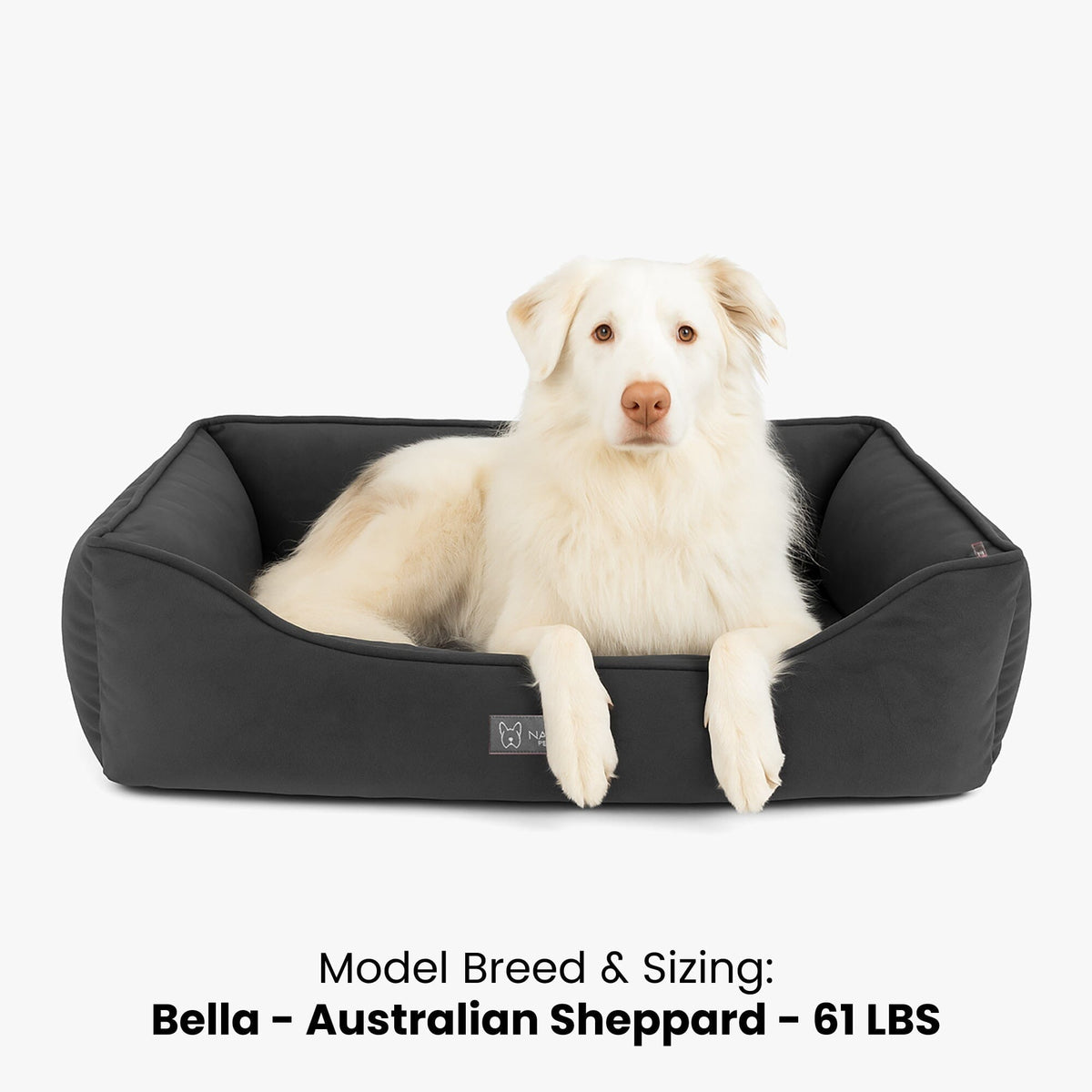Signature Bed in Charcoal Gray image 2