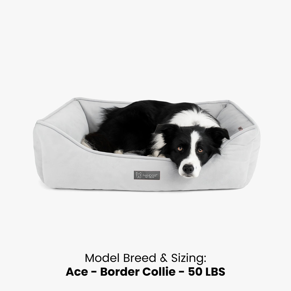 Signature Bed in Pearl Gray image 2
