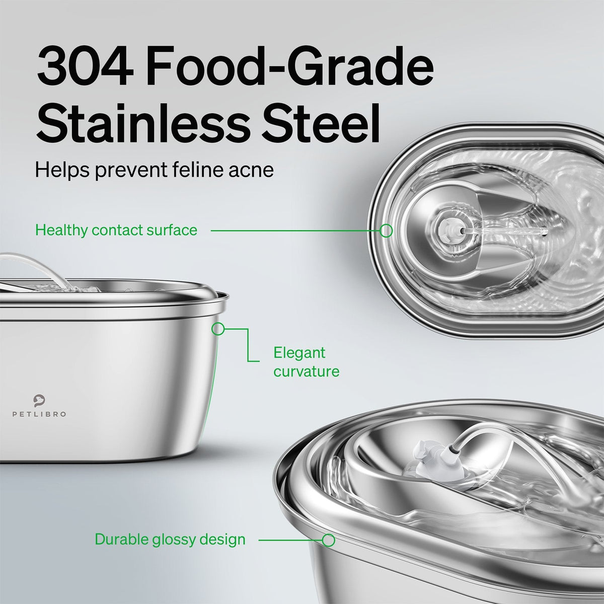 Stainless Steel Fountain for pet image 2